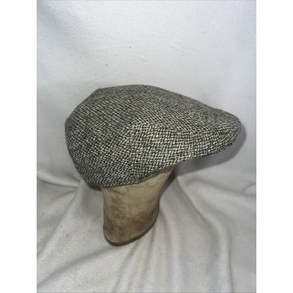 Harris Tweed FAILSWORTH Newsboy Hat Cap Cabbie Men’s 7 1/4 Wool Peaky Blinder